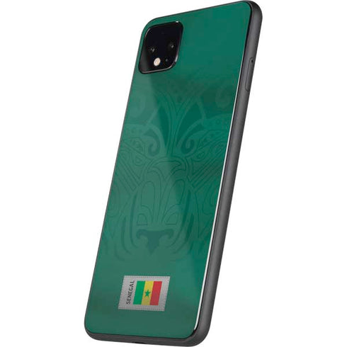 Senegal Soccer Flag Google Pixel 4 XL Skin